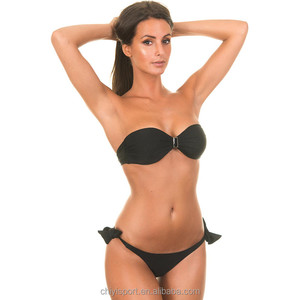 Fancy Strandkleding Sexi Sexi Meisje Bikini Foto Nieuw Ontwerp Xxxx Sexy Meisje Bikini Halter Bandeau Bikini - Product Image 2