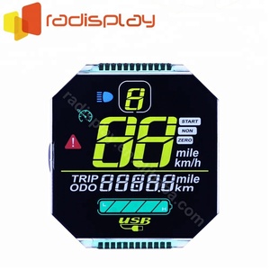 Veículo elétrico motocicleta personalizado <span class=keywords><strong>Lcd</strong></span> <span class=keywords><strong>Display</strong></span> para velocímetro