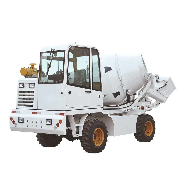 HOT SALE SLM35R self loading cement concrete mixer machines in tanzania