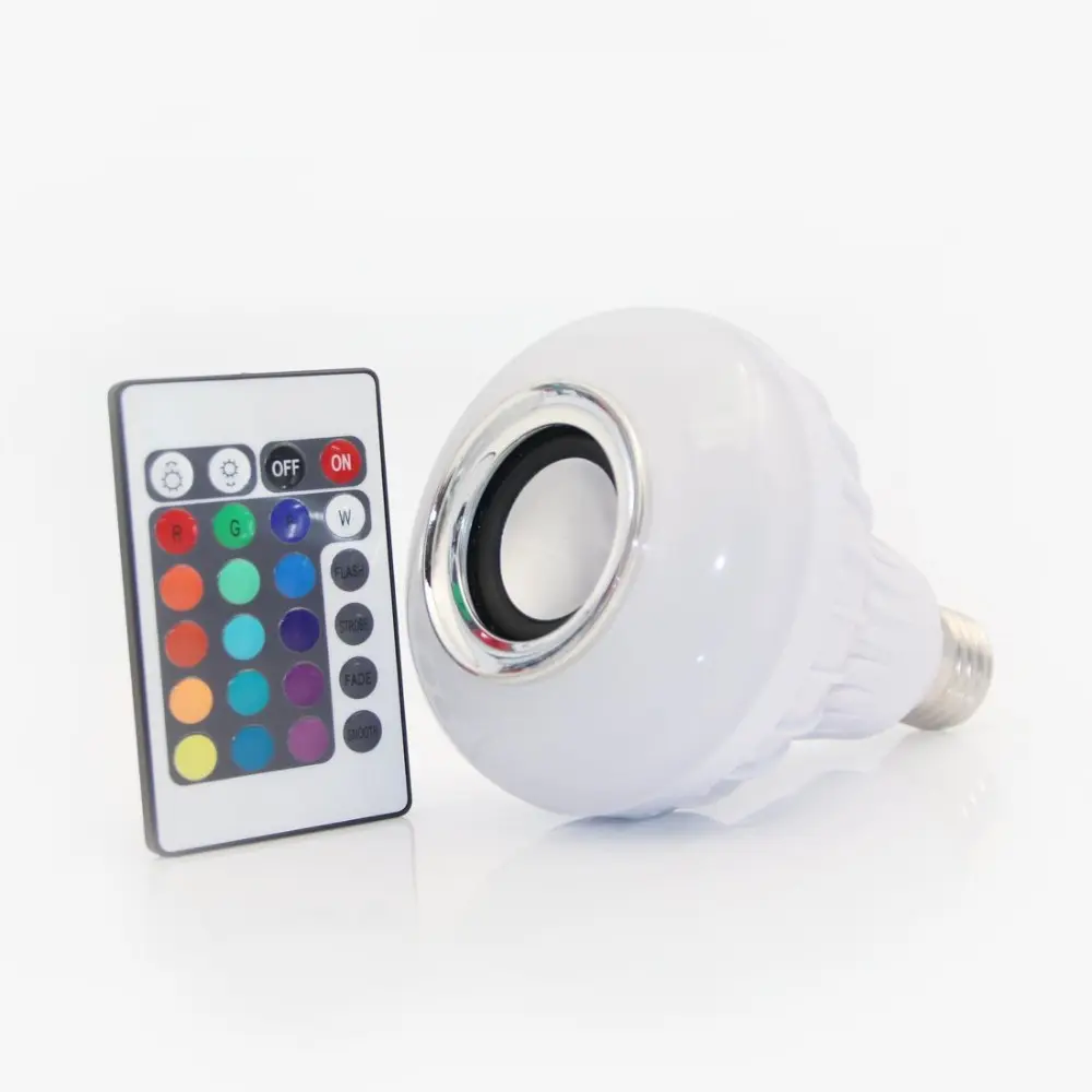 Ampoule intelligente LED, jeu de musique, couleurs changeantes, 1 pièce