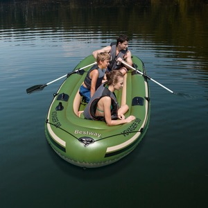Bestway Hydro Force Voyager 500 Raft Boat 137&quot; X 56&quot; Chinese Factory Price <strong>Rafting</strong> Inflatable 3 Person Rafts - Product Image 2