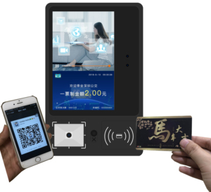 Fidelidade programa VIP crédito cartão trem ginásio pos sistema leitor de cartão terminal suporte vídeo display