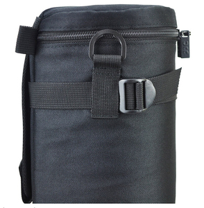 JJC DLP-7สีดำเลนส์กระเป๋า DLP-7 Deluxe โพลีเอสเตอร์กระเป๋ากล้อง