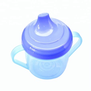 Wholesale BPA Free Baby Training <strong>Cups</strong>/water Bottle with Juice Soother and Handle