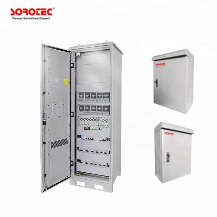 48VDC Solar Power Telecom System Built-in with Rectifier Module and MPPT Solar Controller Module