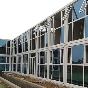 可扩展的 40 英尺运输家具模块化容器户外办公小屋建筑
