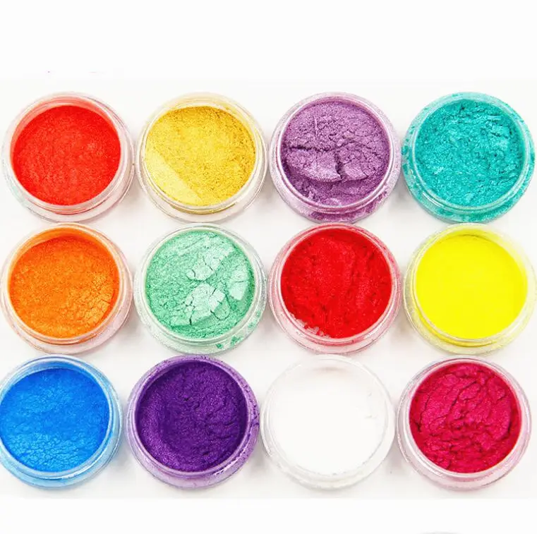 Poudre de portable pour Nail art, 12 couleurs différentes, 50 ml, bricolage, accessoires, artisanat, fait à la main, vente en gros