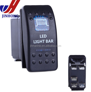 12 伏 5Pin Carling 型摇臂开关 Led 灯杆摇臂开关接线图 - Product Image 2