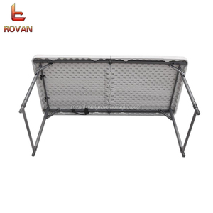 מתקפל שולחנות 4ft מתכוונן נייד אירוע ילדים ומבוגרים בשימוש נייד פלסטיק ילדים מסיבת שולחן וכיסא סט