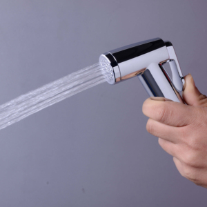 Butik ürünler el düzenlenen tuvalet eki taşınabilir bide jet duvara monte ABS için shattaf bide püskürtücü tuvalet - Product Image 1