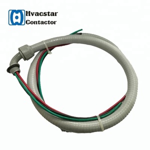 AC電源<span class=keywords><strong>1</strong></span>/2 "X4 '、10AWG電線銅エアコン電気フレキシブルコンジットパイプホイップ