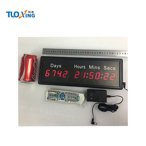 Timer per il conto alla rovescia per eventi con mini orologio digitale a led da 1 pollice a 10 cifre - Product Image 3