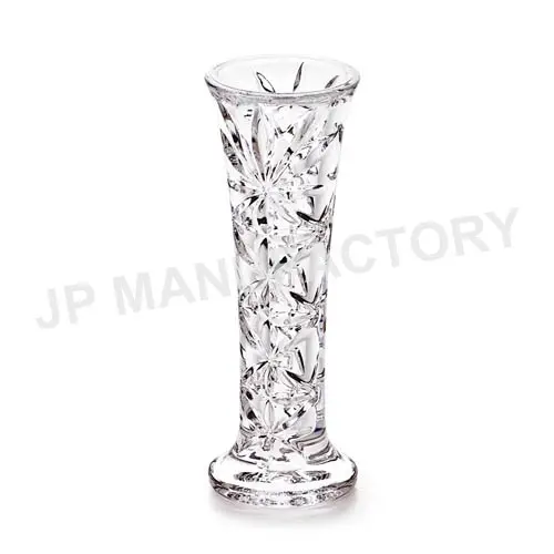 Hotel/Restaurant Decorative Crystal Clear Flower vase small size plastic vase for tabletop use