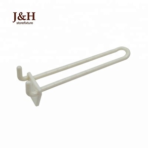 Venta al por Mayor 3 "4" 5 "6" 7 "8" 10 "12" Euro Hook U en forma de suspensión de gancho de plástico tablero gancho - Product Image 1