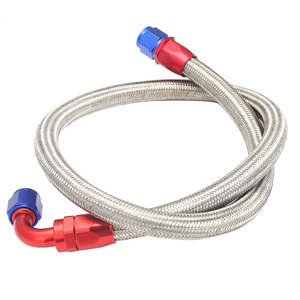 สแตนเลสถักท่อน้ำมันเชื้อเพลิงสาย/8ท่อเย็นน้ำมันที่เหมาะสม - Product Image 3
