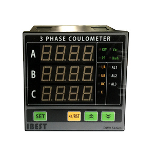 DW9 Tre 3 Phase RS485 di Comunicazione Modbus Fattore di Potenza Digitale Metro KWH <span class=keywords><strong>Controller</strong></span>/Multi-Funzione di AC220V (IBEST)