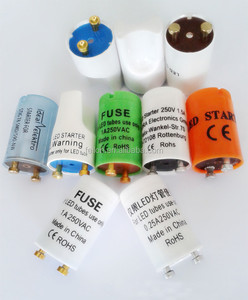 ランプスターター250v 1a <span class=keywords><strong>T8</strong></span> <span class=keywords><strong>LED</strong></span>ヒューズ付きCE ROHS認定