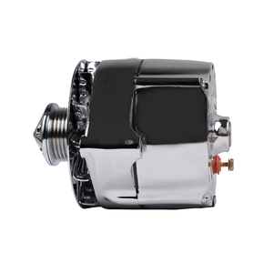 100104 100 Amp Chrome 6-rib 1-<strong>wire</strong> <strong>GM</strong> Auto Spare Pars Racing <strong>Alternator</strong>