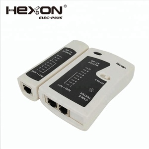 Digital LCD <strong>Network</strong> Line Meter Cable Tester for RJ45 / BNC - Product Image 2