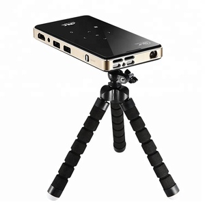 Ultra HD 4K Pico Pocket Android Smart Projector LED con Amlogic S905X CPU de 4 núcleos para uso móvil - Product Image 1