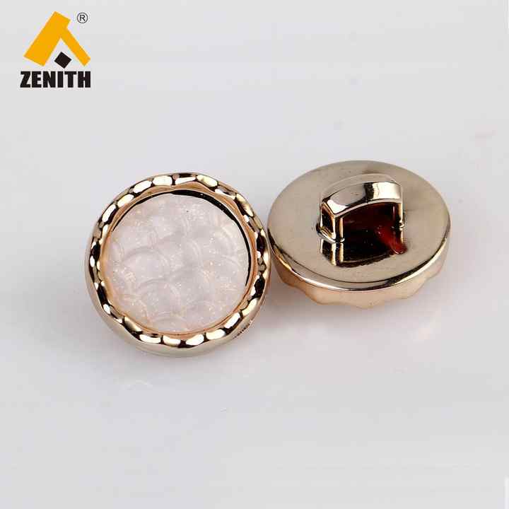 UV Plating Polyester Button for Shirt BA60339