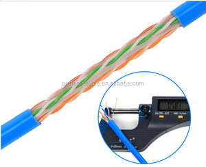 ネットワークケーブルPVCまたはPEジャケットUTPCat6 Cat5e Cat5イーサネットケーブル - Product Image 4