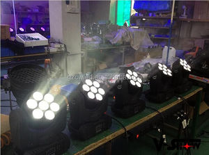 ミニ移動led移動ヘッド7 × 10ワットLEDビームライト - Product Image 3