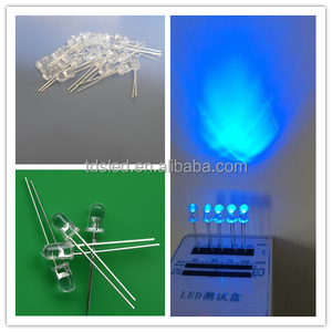 3V - 3.6V 6000K - 6500K 60度ホワイト5mmラウンドLEDガソリンスタンドメッセージボード用