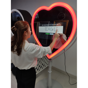 <strong>Self</strong>-Service Photo Booth, Selfie Machine Kiosk, Selfie Magical Mirror Booth Fashion Wedding Party - Product Image 5