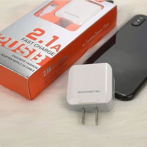 <span class=keywords><strong>SOMOSTEL</strong></span> özelleştirilmiş abd tak Cargadores SMS-A13 2.1A orijinal cep telefonu seyahat duvar hızlı şarj güvenli ve güvenilir USB şarj aleti