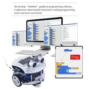 China Wholesale Hot Toys 2018 <strong>Robot</strong> Kids Smart Car with Science Projects /scratch <strong>Robot</strong> Car