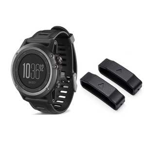 Garmin Fenix 3 HR Fenix 6X 5XPlusバンド用YHQシリコンゴム交換用時計ストラップ - Product Image 2