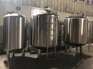Gıda sınıfı paslanmaz çelik sıcak su depolama tankı yatay şarap basınç tankı 5000 litre - Product Image 3