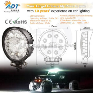 6000 K 8 <span class=keywords><strong>LED</strong></span> 4.3 "offroad Jeep 24 W <span class=keywords><strong>Led</strong></span> İş Işık