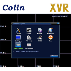 2018 Latest Human Detection XVR TVI CVBS CVI IP Nvr Cms Free 8CH 5 in 1 XVR H264 Security XVR in CCTV DVR - Product Image 4