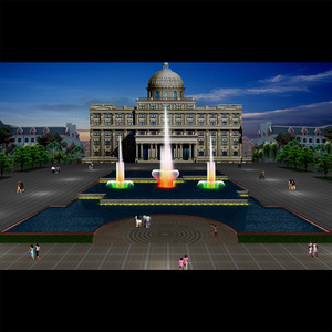 Hotel dekorative brunnen seafountain design