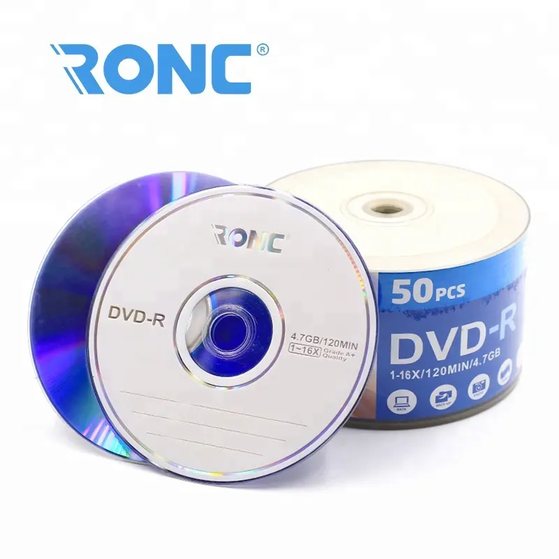 Lege Dvd Inkjet Printable Dvd R 16X Dvd-R Disc Capaciteit 4.7 Gb 120Min