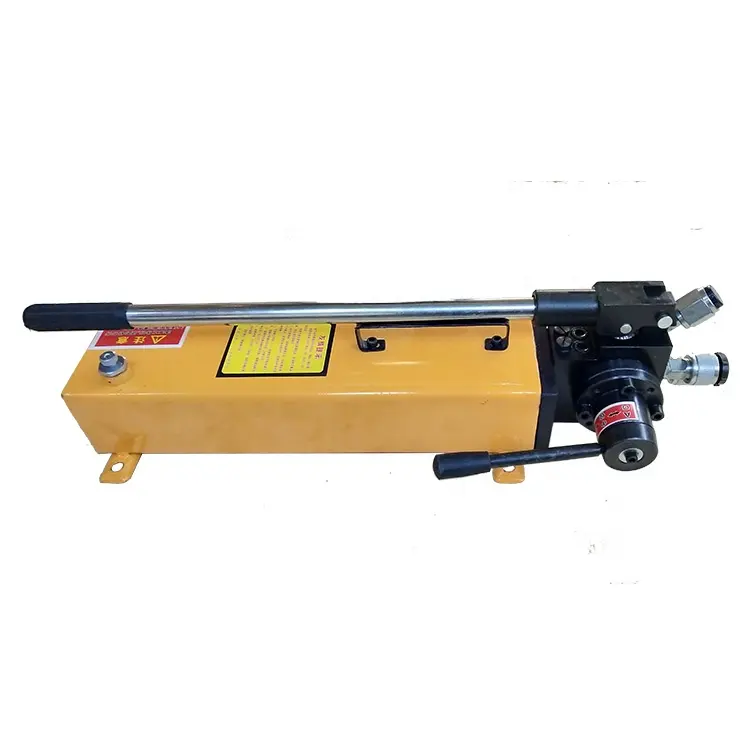 Post tension machine stressing manual hydraulic portable hand pressure oil pump