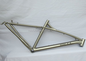 Gr9チタンテーパーヘッドチューブマウンテン/ファットバイクフレーム外部ケーブルルーティング<span class=keywords><strong>650B</strong></span> MTBXTRディスクブレーキAIRフォーク