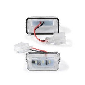 Citroen C3 C4 C5 Peugeot Peugeot için LED plaka aydınlatma ışığı Peugeot 206 406 306 5008 B9 M49 M59 - Product Image 1