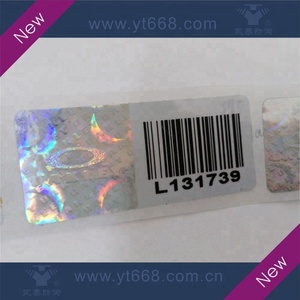 De número de serie/código QR código de barras etiqueta engomada de holograma - Product Image 2