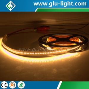 卸売High CRIミニ防水Ra97高密度240led/mデュアル白二色定電流2835 <span class=keywords><strong>led</strong></span>ライトストリップ