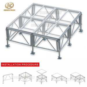 Taşınabilir sahne akrilik sahne platformu düğün sahne olay için - Product Image 6
