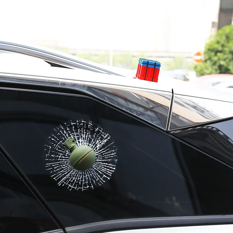 ETIE 3D PUBG 3m air drop caixa bomba etiqueta do carro adesivos de vinil decalque da janela de carro para acessórios do carro decoração