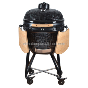 庭の木燃焼楕円形<span class=keywords><strong>kamado</strong></span>バーベキューグリル