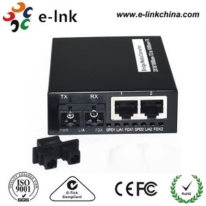 Convertidor de medios de fibra Gigabit para solución IPTV, Marco Jumbo de 10/100/1000M - Product Image 5