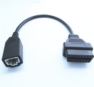高质量obd 3针至16针<span class=keywords><strong>obd2</strong></span>电缆obdii延长电缆30厘米