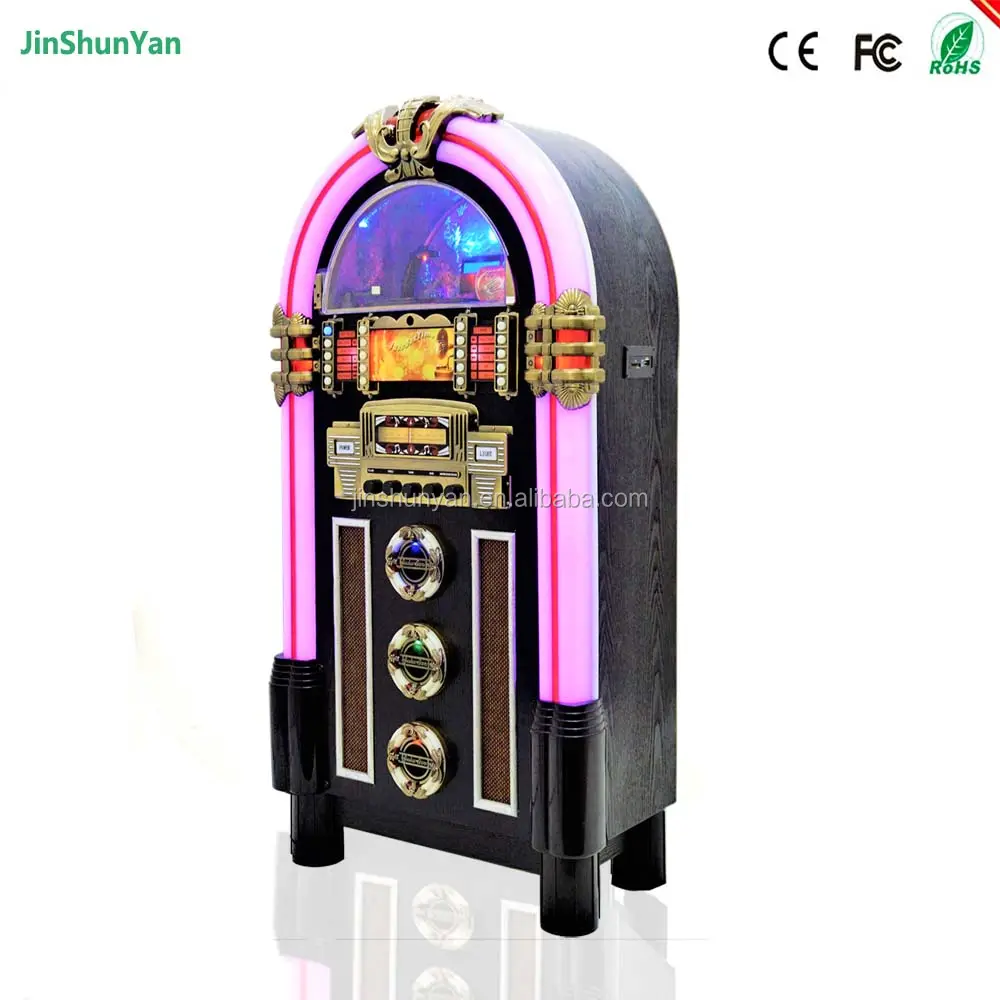 Retro Wurlitzer Jukebox Staande Digitale Cd-speler Bt Usb Sdjukebox