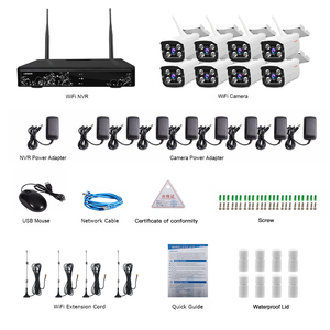 8 canali di Sorveglianza WIFI NVR Kit Wifi Macchina Fotografica del Ip di P2P Wireless Nvr Sysyem - Product Image 3