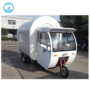 Yüksek kalite renk plaka gıda kamyon elektrikli tuk tuk gıda arabaları kırmızı caravan motorlu gıda sepeti